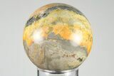 Polished Bumblebee Jasper Sphere - Indonesia #194558-1